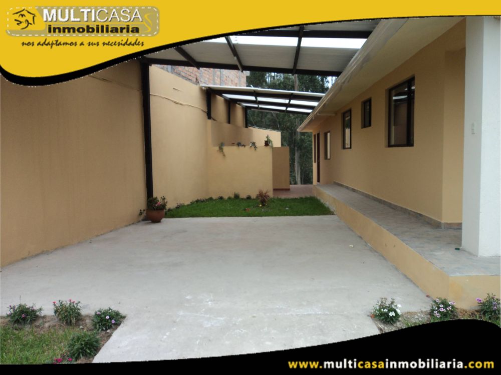 Dos Casas en Una en Venta a Crédito Sector Baños Cuenca-Ecuador