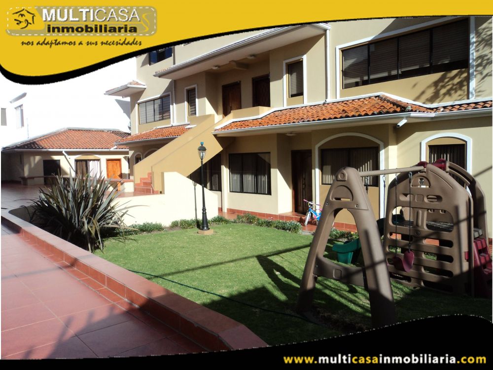 Venta de Hermoso departamento en Condominio Privado a credito con amplios espacios verdes Sector Av.Loja Cuenca-Ecuador