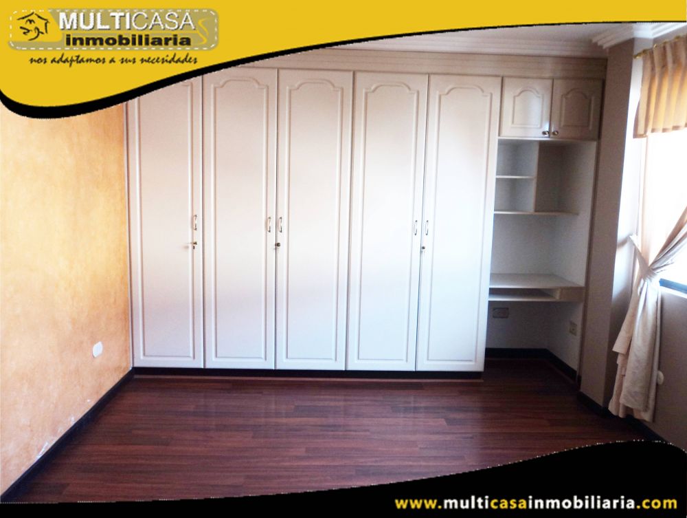 Arriendo Hermoso departamento en Condominio Privado con amplios espacios verdes Sector Av.Loja Cuenca-Ecuador