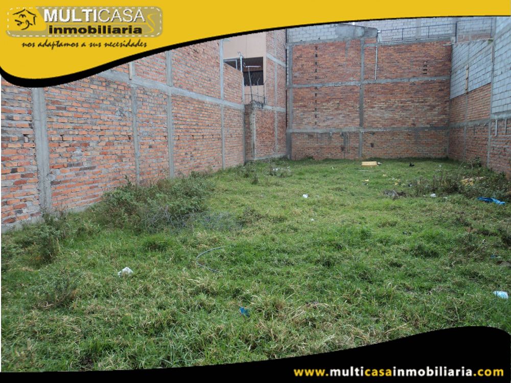 Lote en Venta a Crédito Sector Feria Libre Cuenca-Ecuador