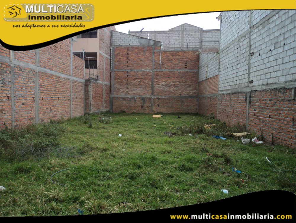Lote en Venta a Crédito Sector Feria Libre Cuenca-Ecuador