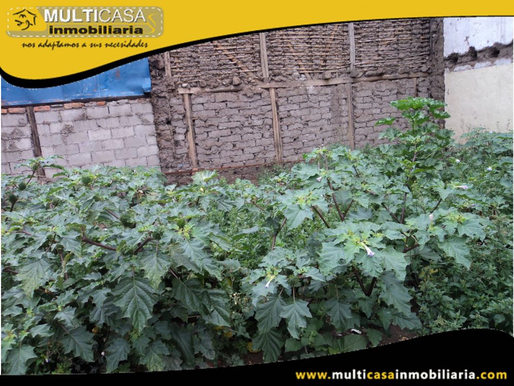 Terreno en Venta a Crédito Sector Totoracocha Cuenca-Ecuador