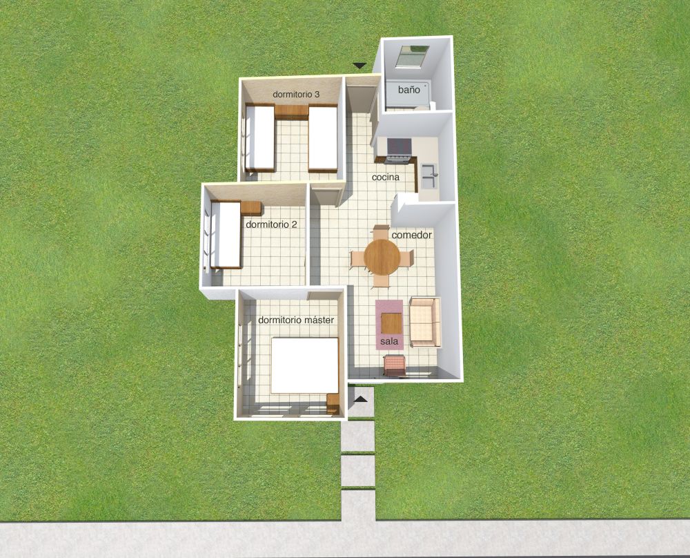 Casas en Venta a Crédito en Ciudadela Privada Sector Mendez-Ecuador