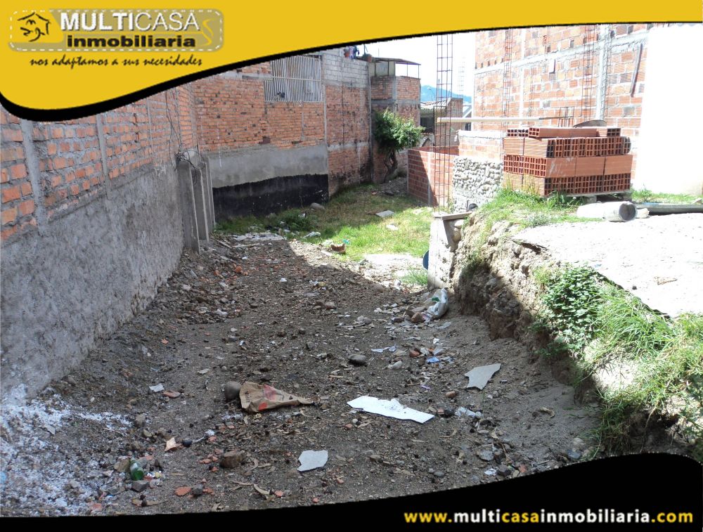 Terreno en Venta Crédito en Urbanización Sector Racar Cuenca-Ecuador