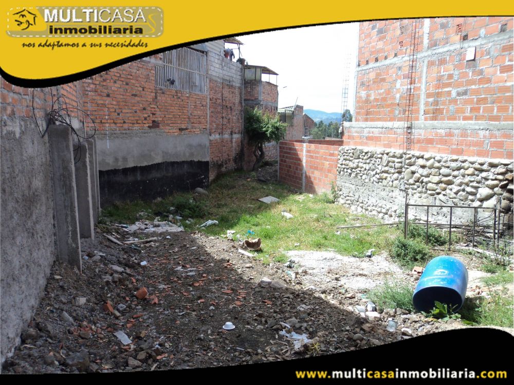 Terreno en Venta Crédito en Urbanización Sector Racar Cuenca-Ecuador