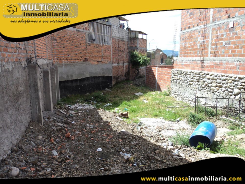 Terreno en Venta Crédito en Urbanización Sector Racar Cuenca-Ecuador