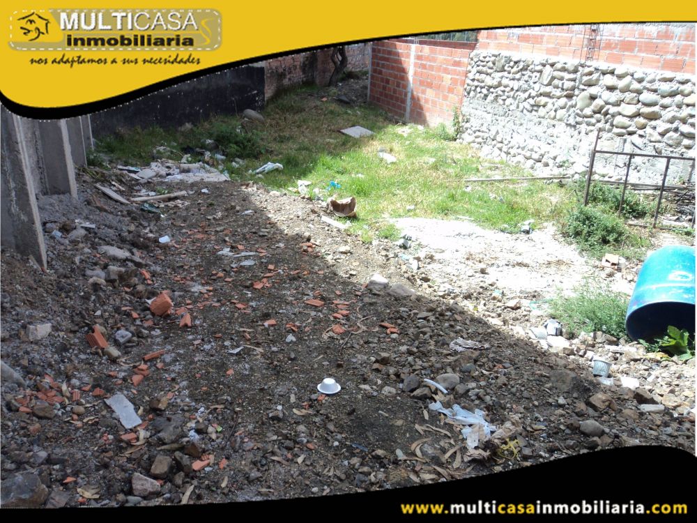 Terreno en Venta Crédito en Urbanización Sector Racar Cuenca-Ecuador