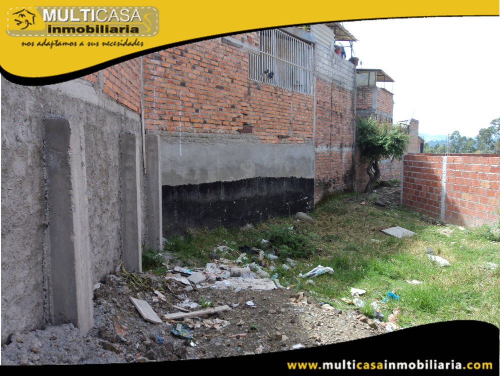 Terreno en Venta Crédito en Urbanización Sector Racar Cuenca-Ecuador