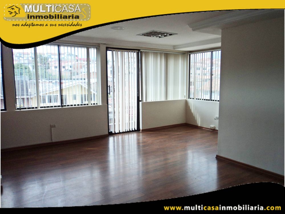 Arriendo Oficinas amplias con garaje Sector Ciudadela Alvarez Cuenca-Ecuador