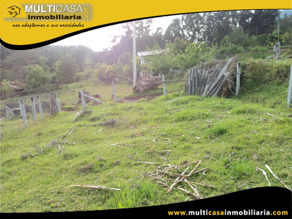 Terreno en Venta a Crédito dos entradas Sector Sinincay Cuenca-Ecuador