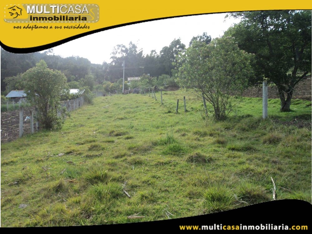 Terreno en Venta a Crédito dos entradas Sector Sinincay Cuenca-Ecuador