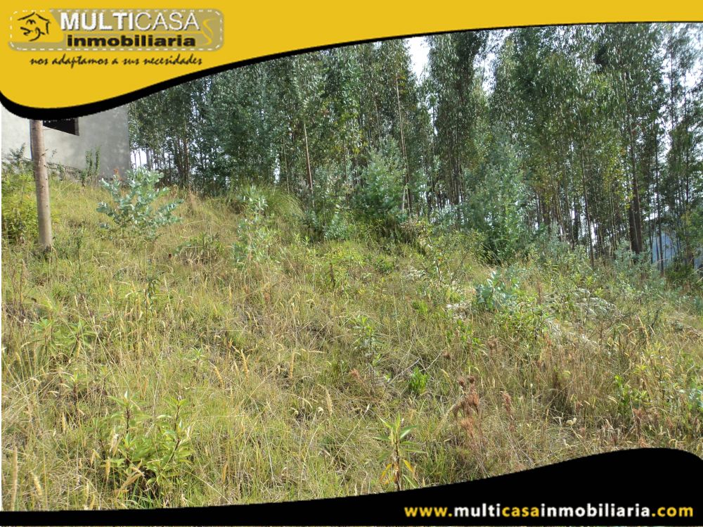 Lote en Venta a Crédito Semiplano Sector Sayausi-Buenos Aires Cuenca-Ecuador