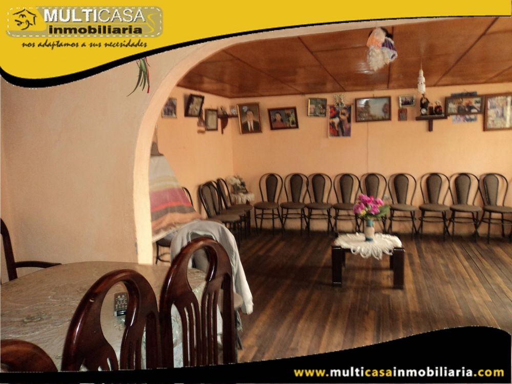 Casa Hostal en Venta a Crédito Sector Vía al Valle-Chilcapamba Cuenca-Ecuador