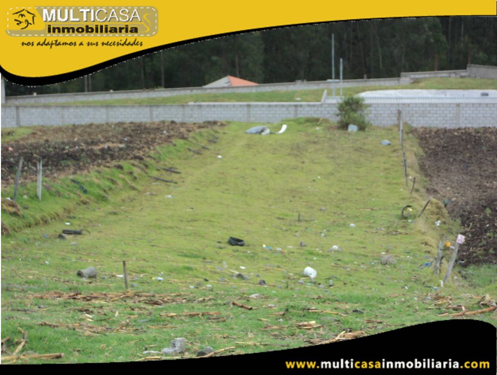 Lote en Venta a Crédito Sector El Cebollar Cuenca-Ecuador
