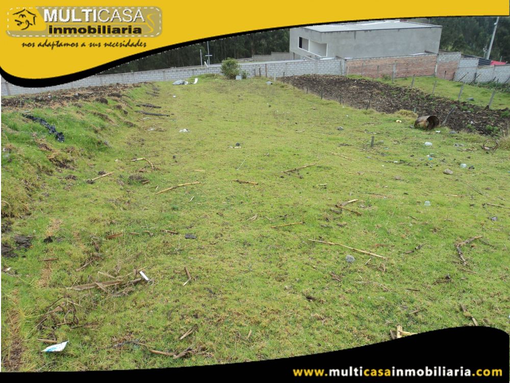 Lote en Venta a Crédito Sector El Cebollar Cuenca-Ecuador