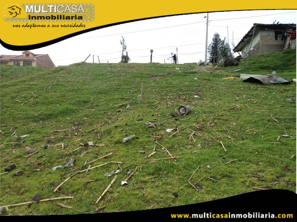 Lote en Venta a Crédito Sector El Cebollar Cuenca-Ecuador