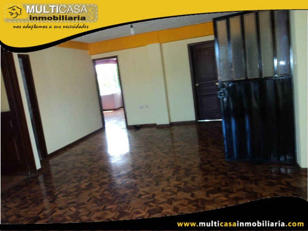 Arriendo Hermoso Departamento en Tercer Piso Sector Av.Primero de Mayo Cuenca-Ecuador