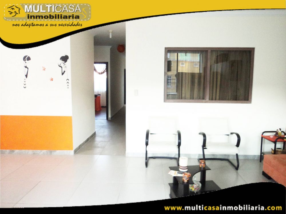 Casa Comercial en Venta a Crédito dos departamentos Sector Av.Gonzales Suarez Cuenca-Ecuador