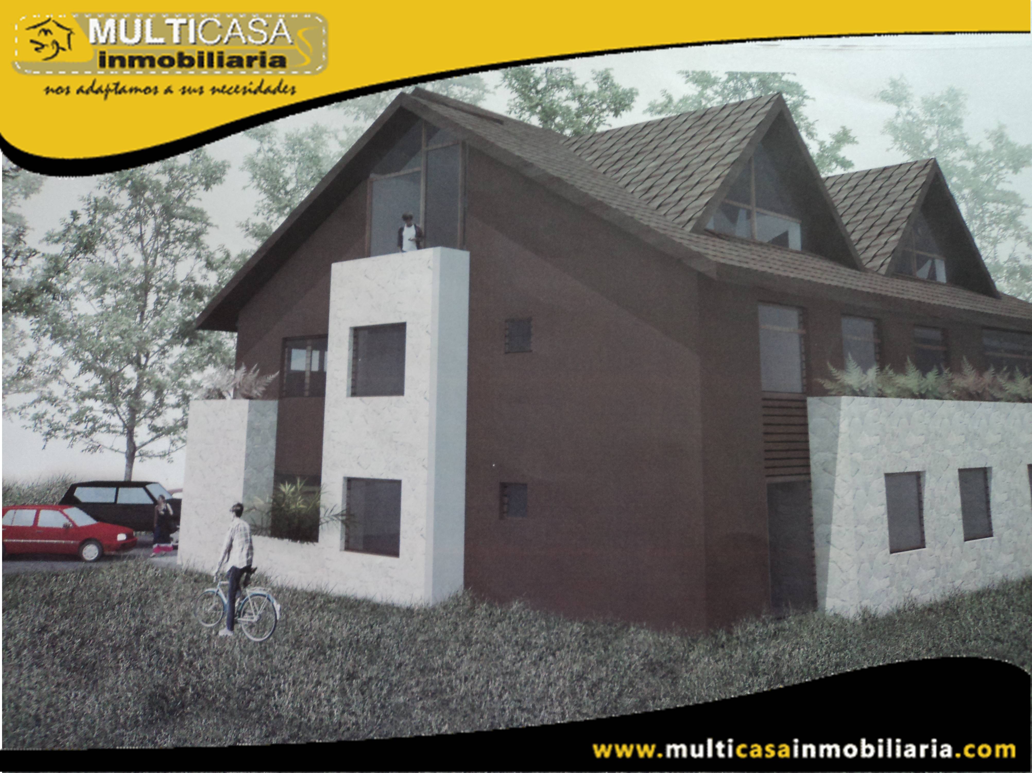 Departamento en Venta a Crédito en Urbanización Privada Sector San Joaquin Cuenca-Ecuador