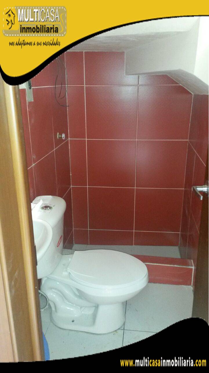 Arriendo Departamento en Condominio Privado con patio y garaje Sector Miraflores Cuenca-Ecuador
