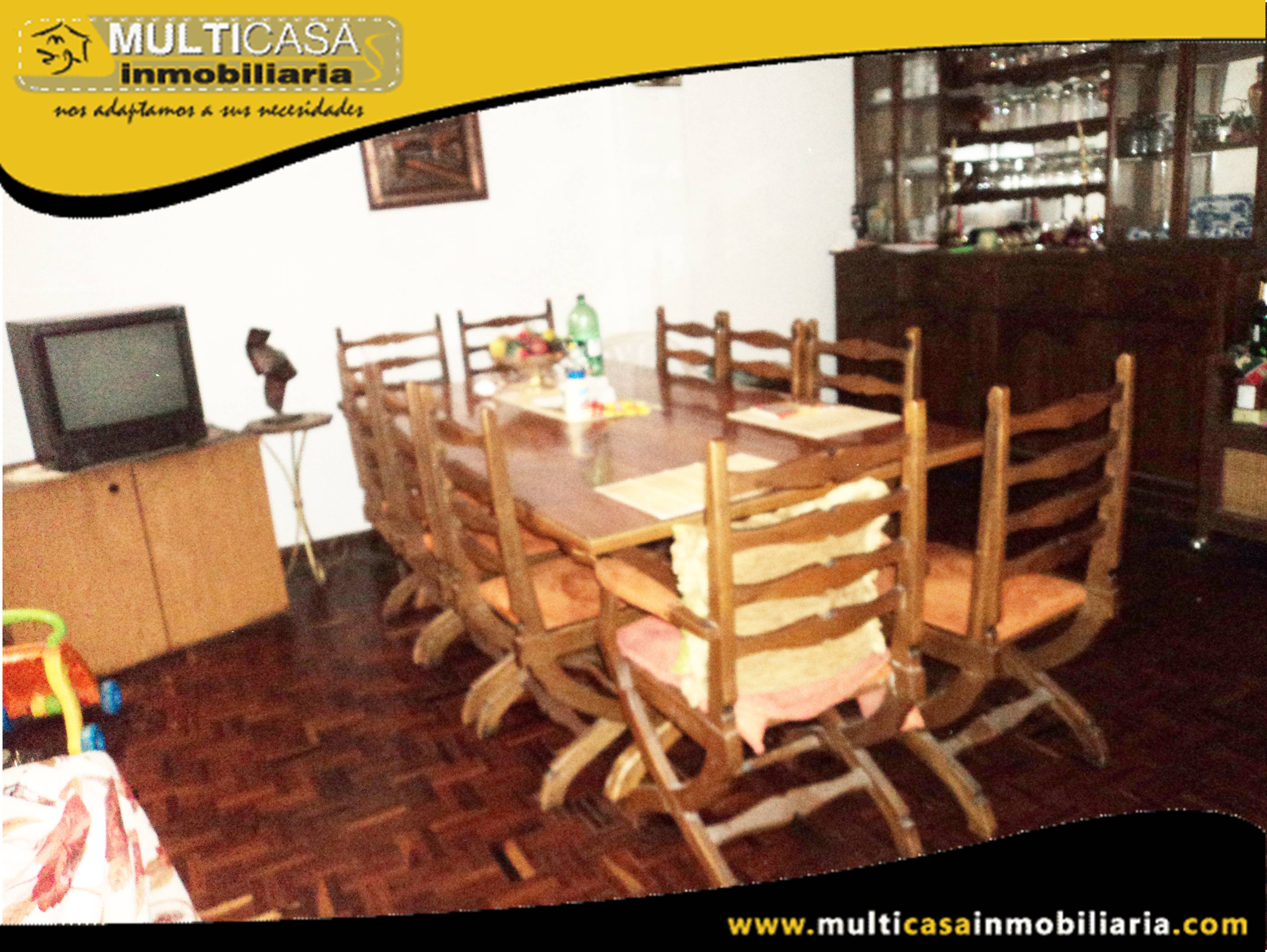 Casa con Local comercial en Venta a Crédito Sector Banco Central Cuenca-Ecuador
