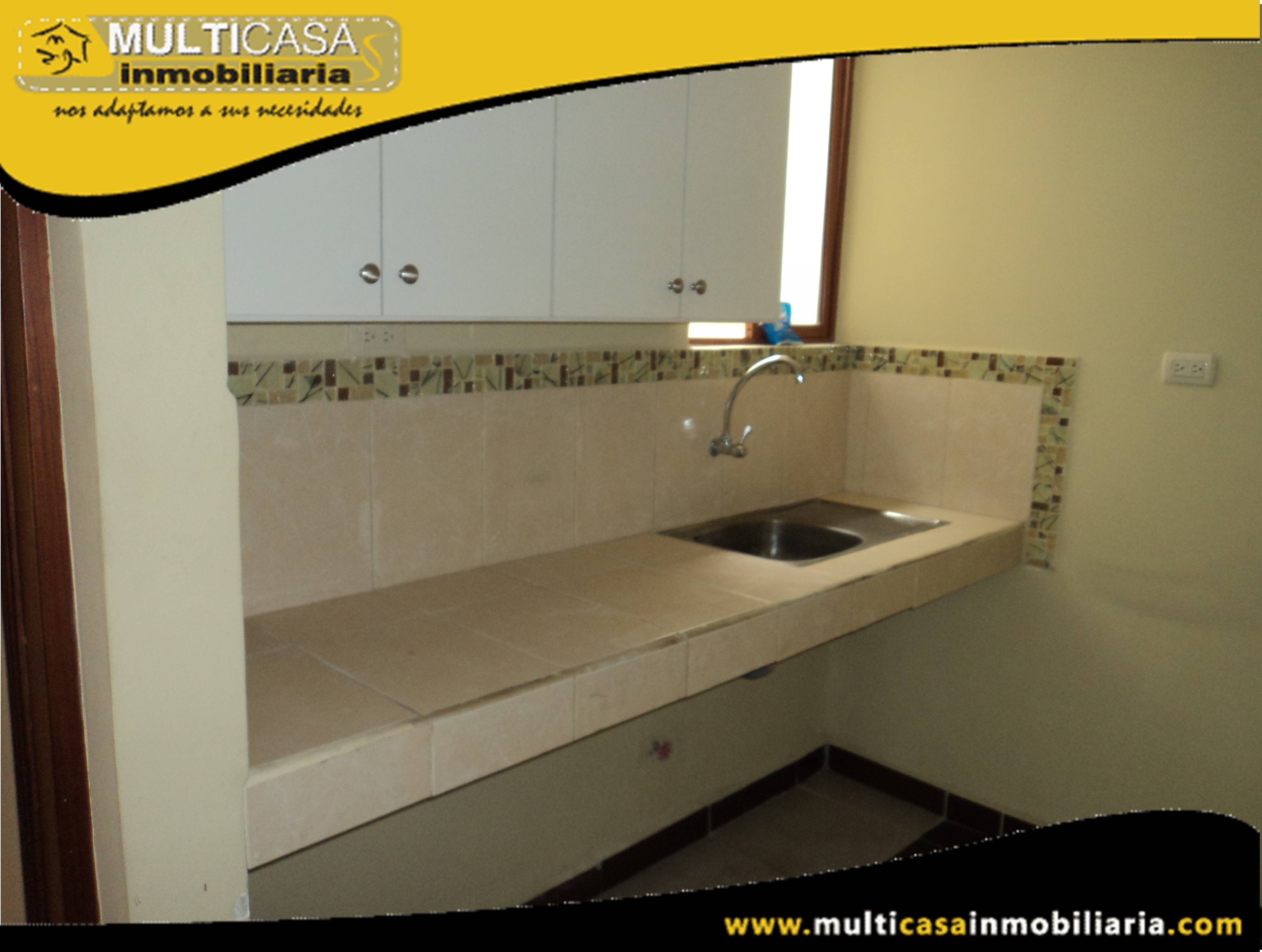 Departamento en Arriendo dos dormitorios Sector Centro de la Ciudad Cuenca-Ecuador