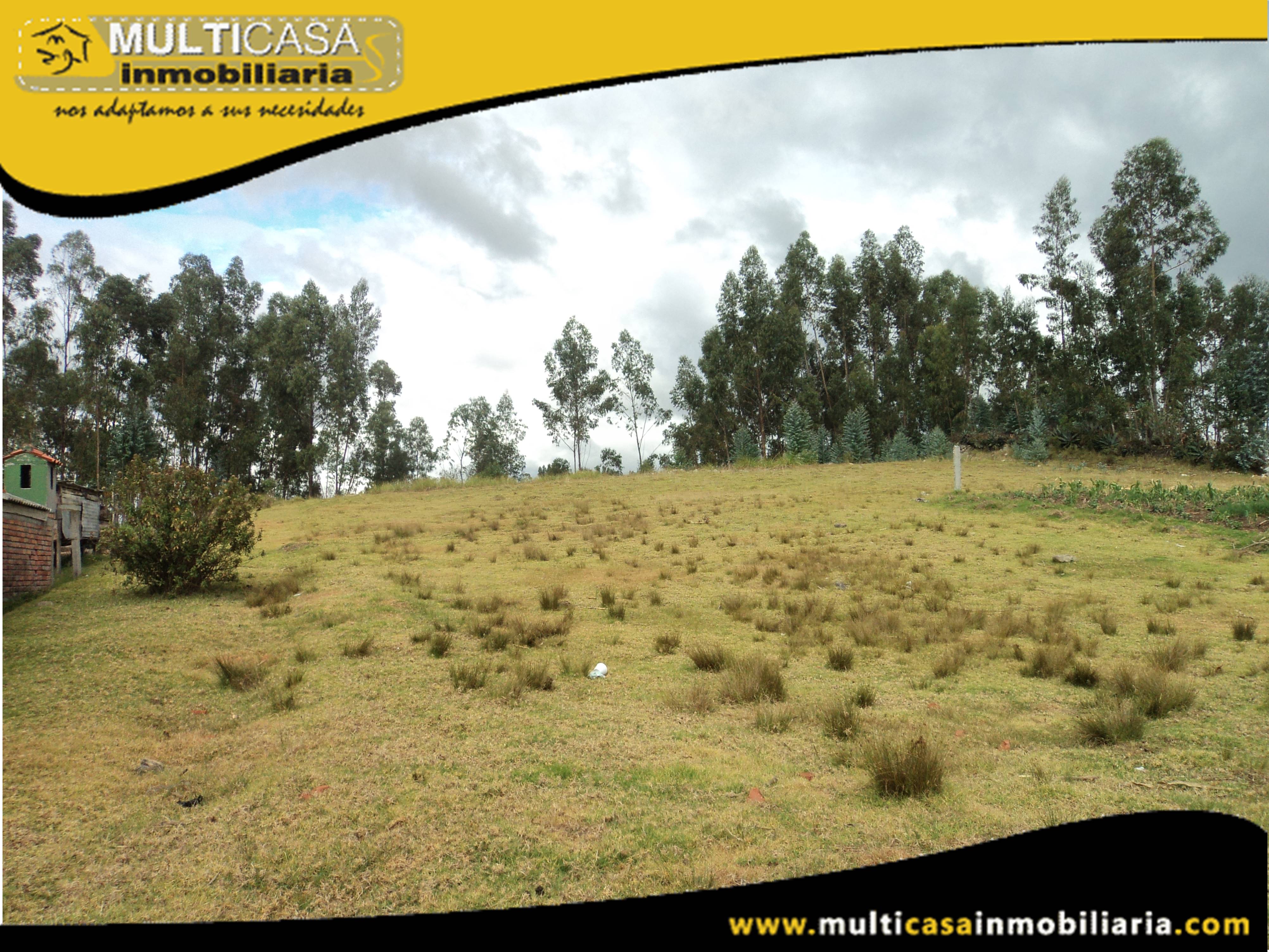 Sitio en Venta a credito con Licencia Urbanistica Sector Mayancela Cuenca-Ecuador