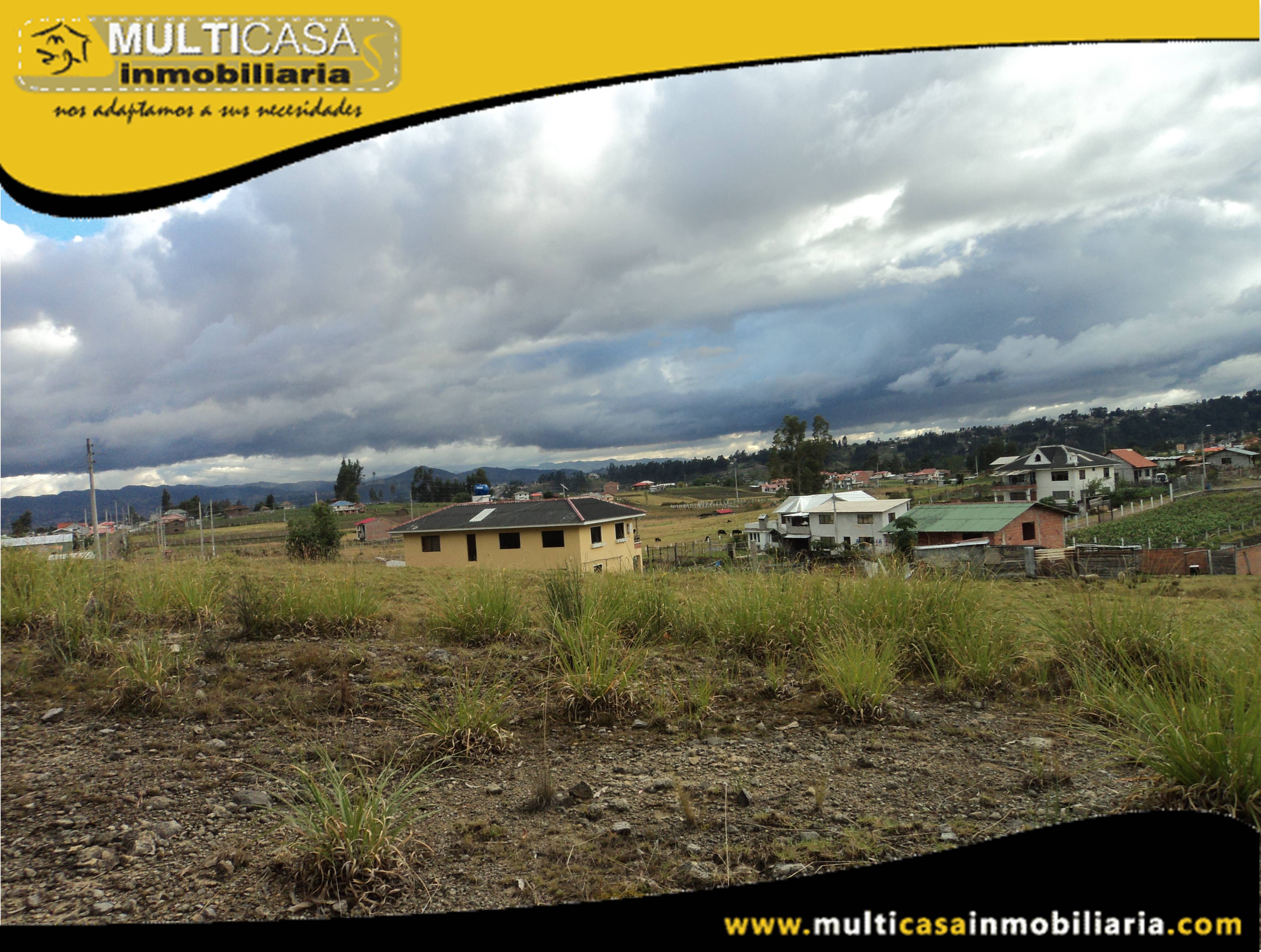 Sitio en Venta a credito con Licencia Urbanistica Sector Mayancela Cuenca-Ecuador