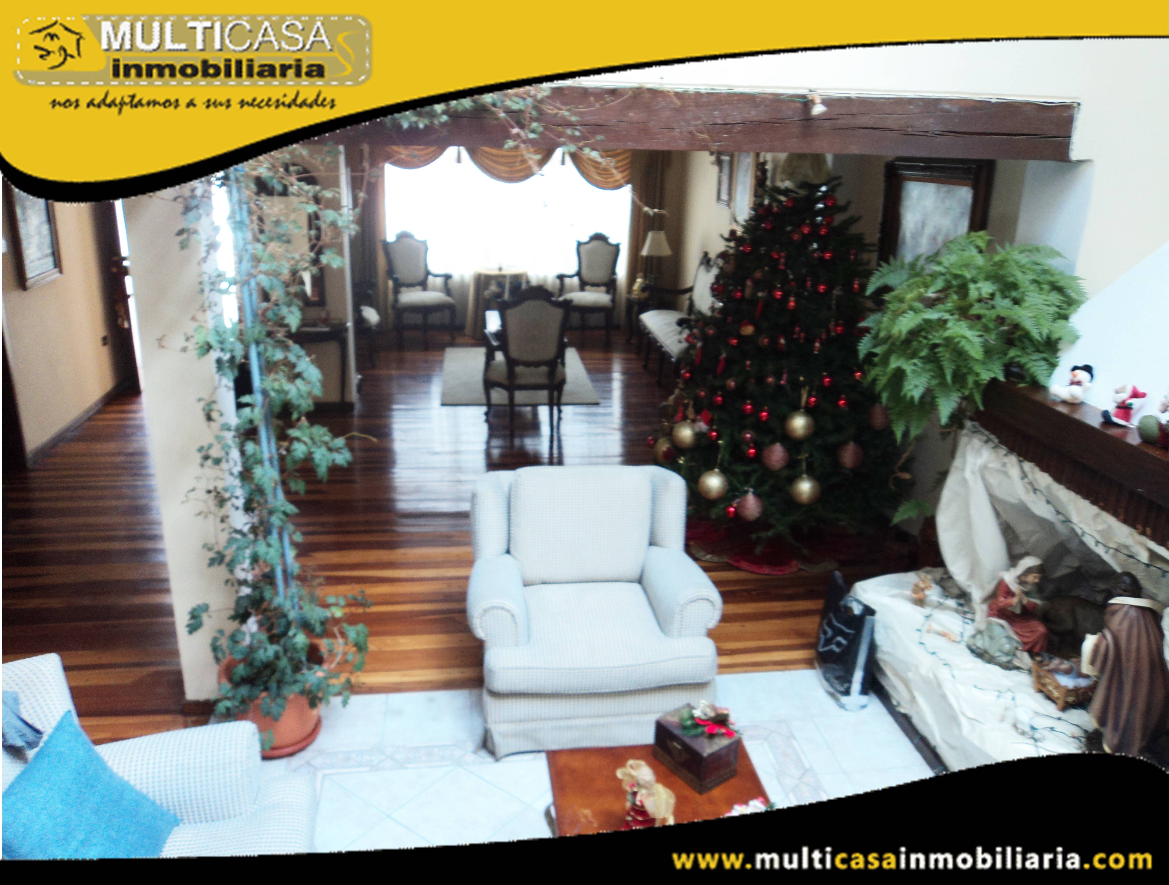 Casa en Venta a Crédito con Mini Suite Sector Remigio Crespo Cuenca-Ecuador
