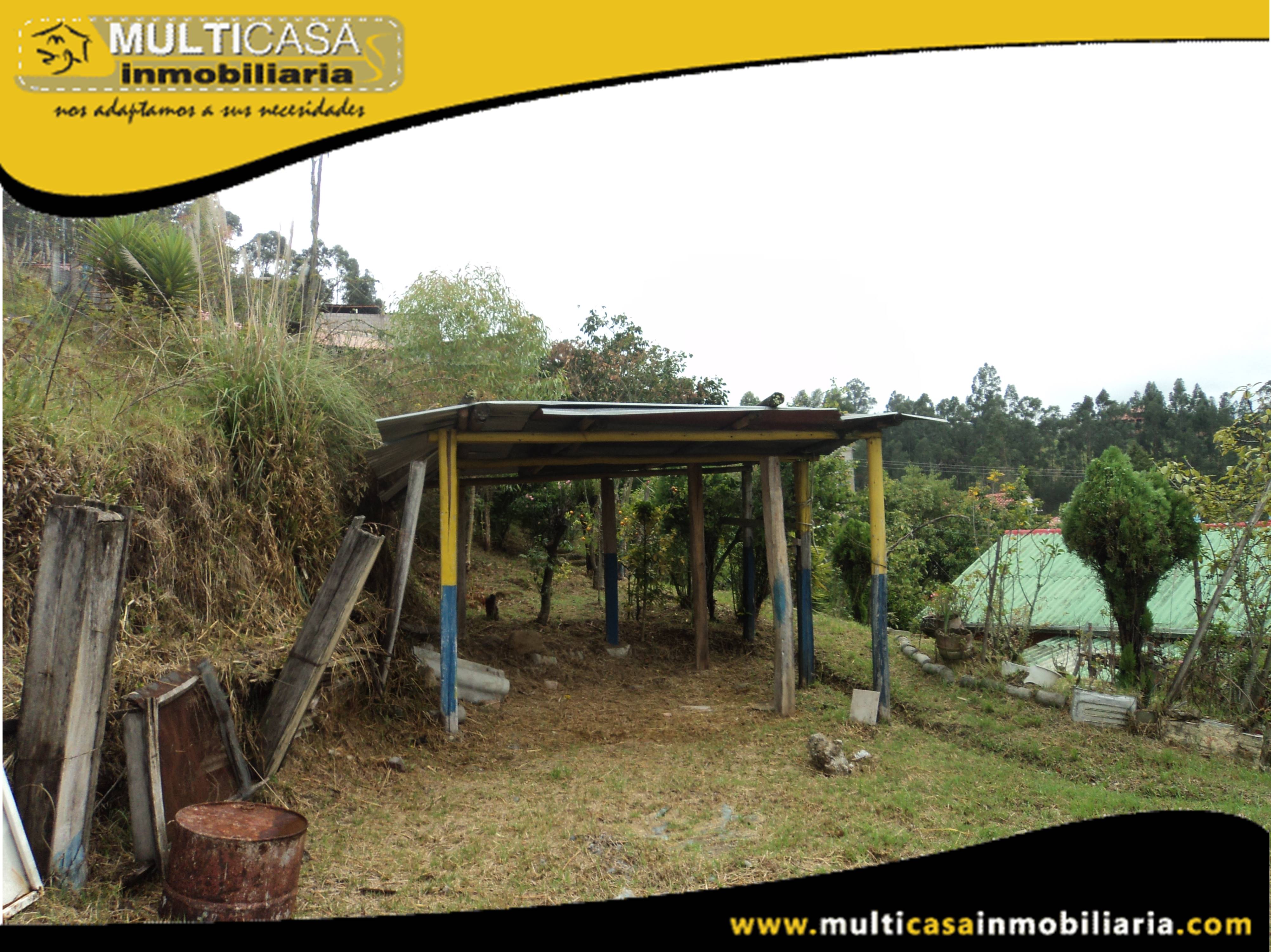 Quinta en Venta a Crédito Sector Monay-Rayoloma Cuenca-Ecuador