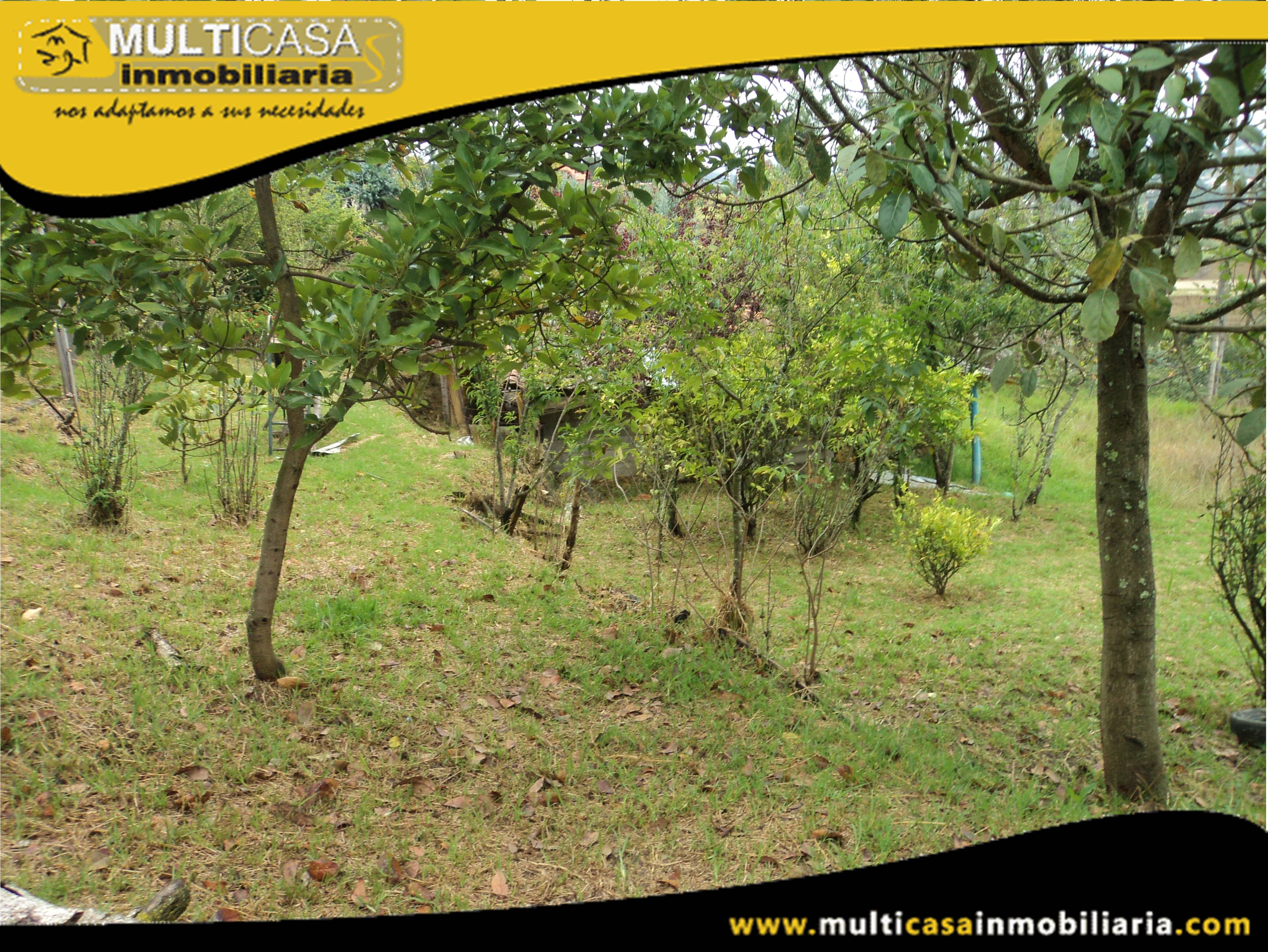 Quinta en Venta a Crédito Sector Monay-Rayoloma Cuenca-Ecuador