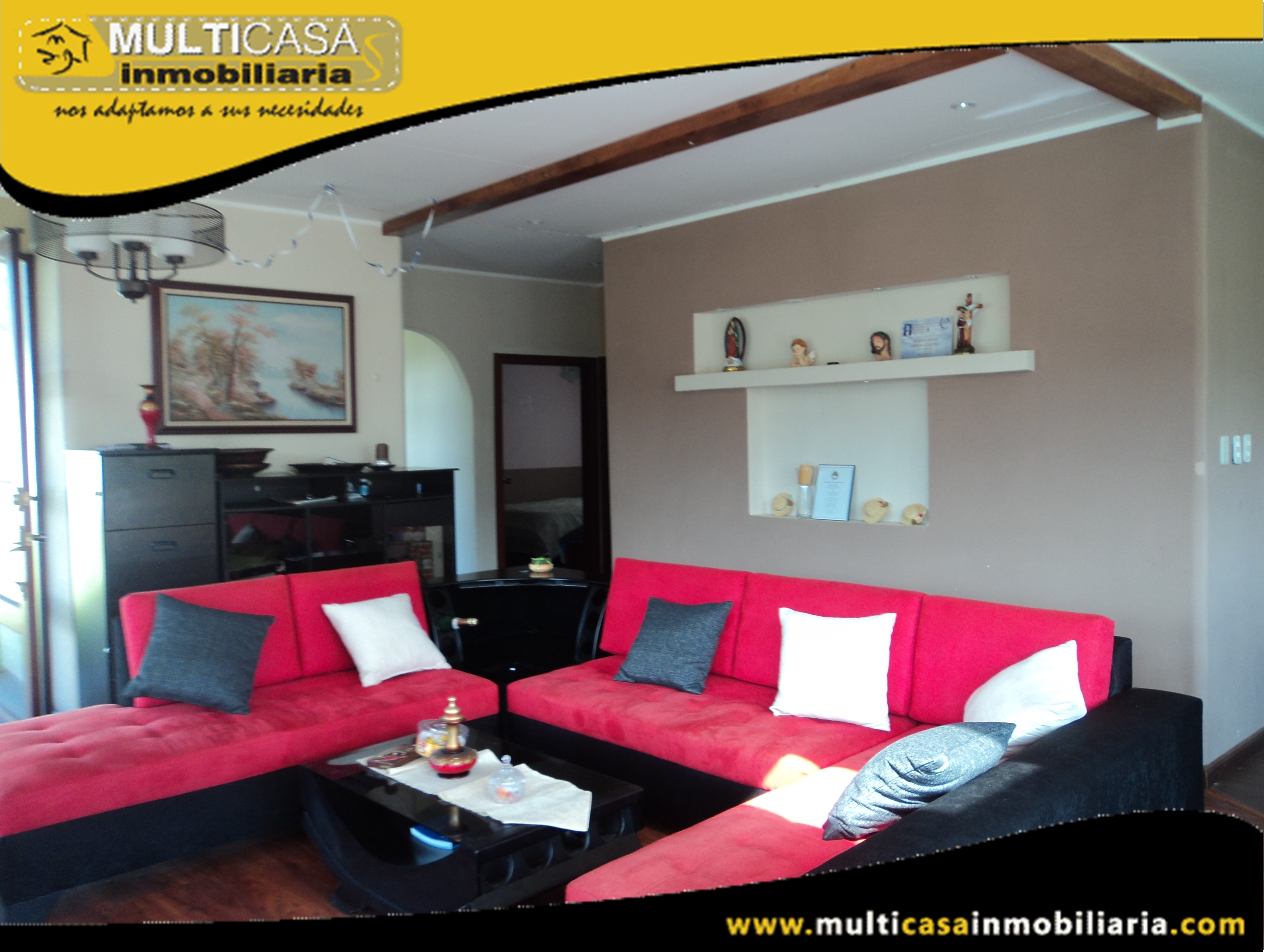 Casa en Venta a Crédito Sector El Descanso Cuenca-Ecuador