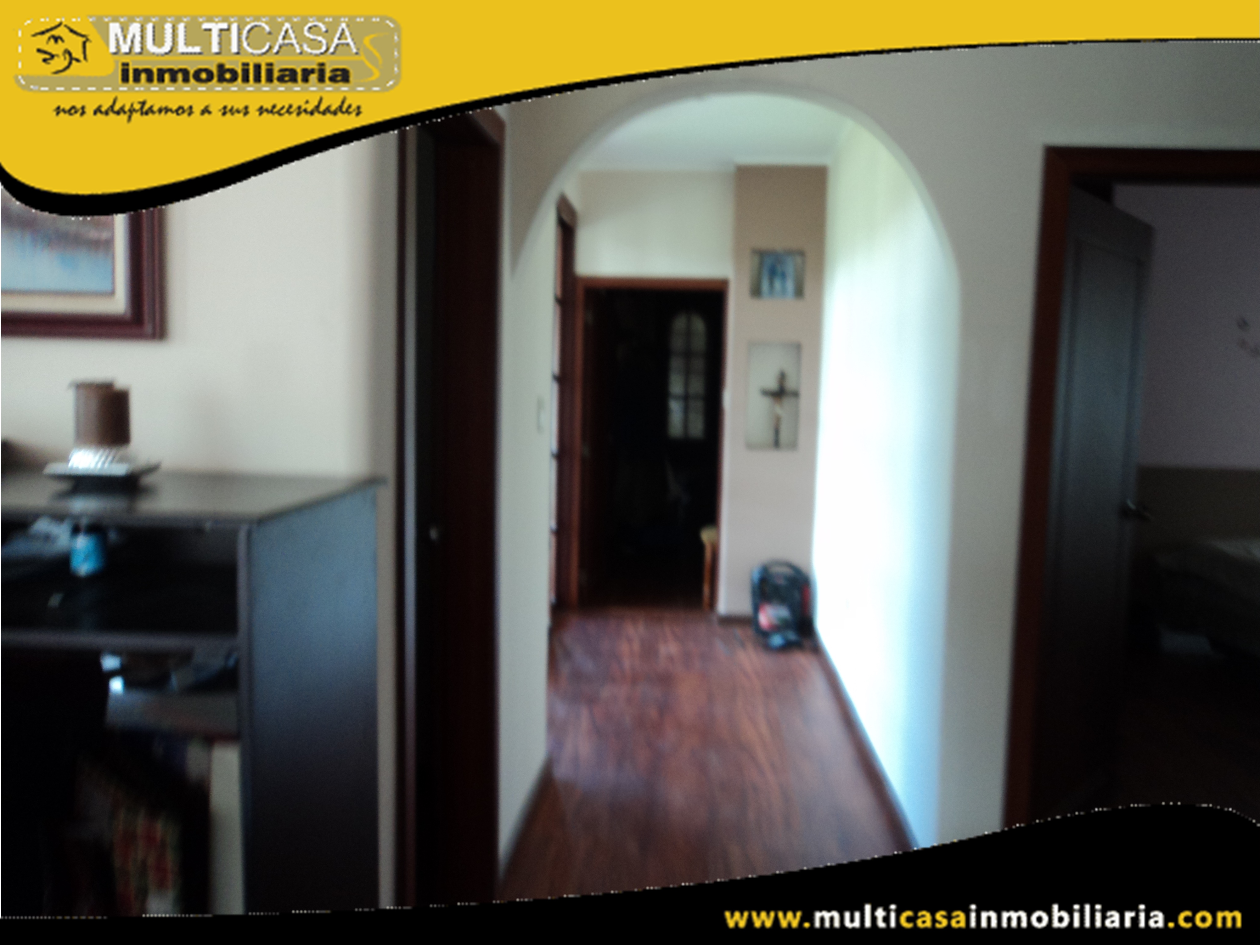 Casa en Venta a Crédito Sector El Descanso Cuenca-Ecuador