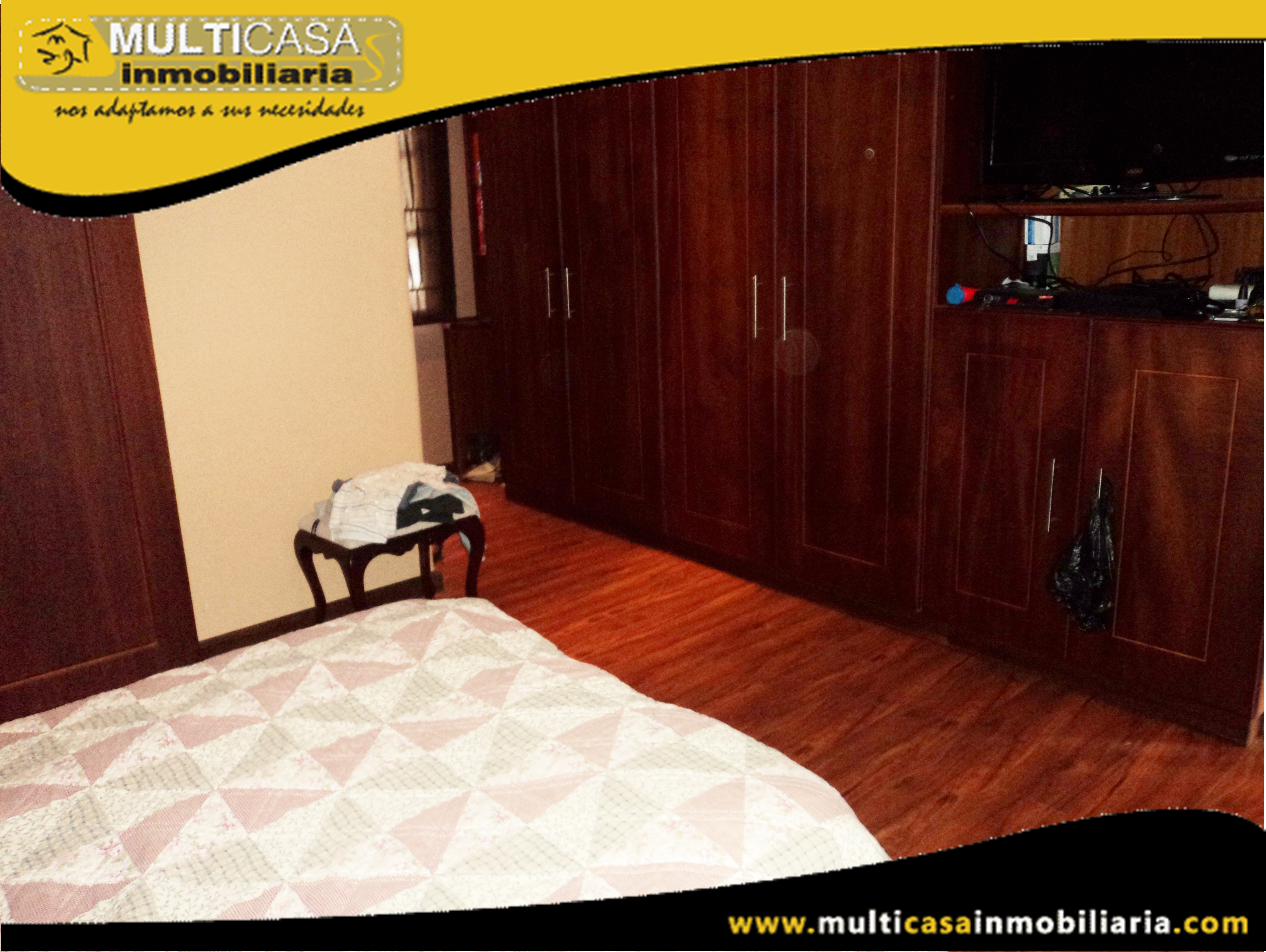 Casa en Venta a Crédito Sector El Descanso Cuenca-Ecuador