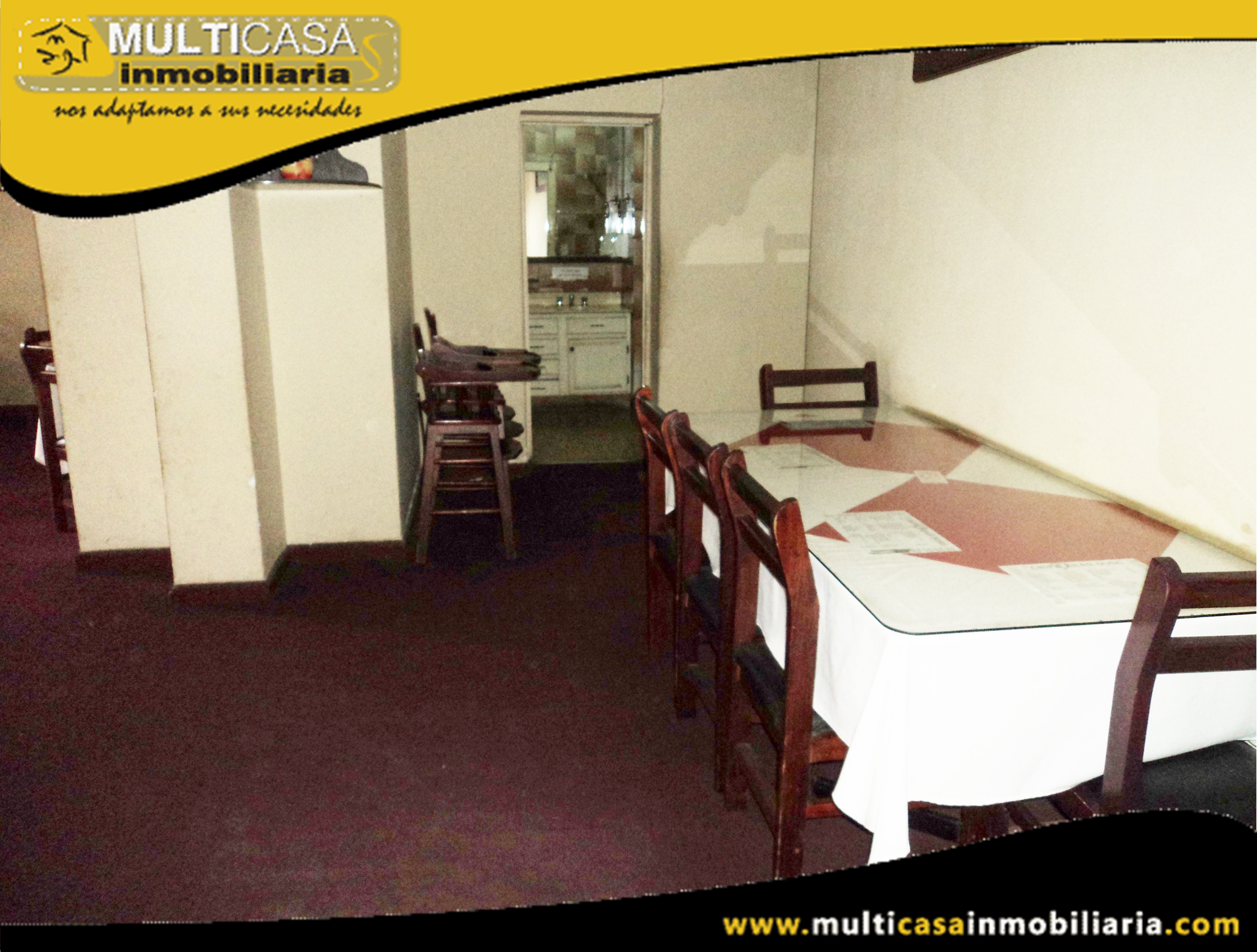 Casa en Venta con Local comercial a Crédito Sector Centro de la Ciudad Cuenca-Ecuador