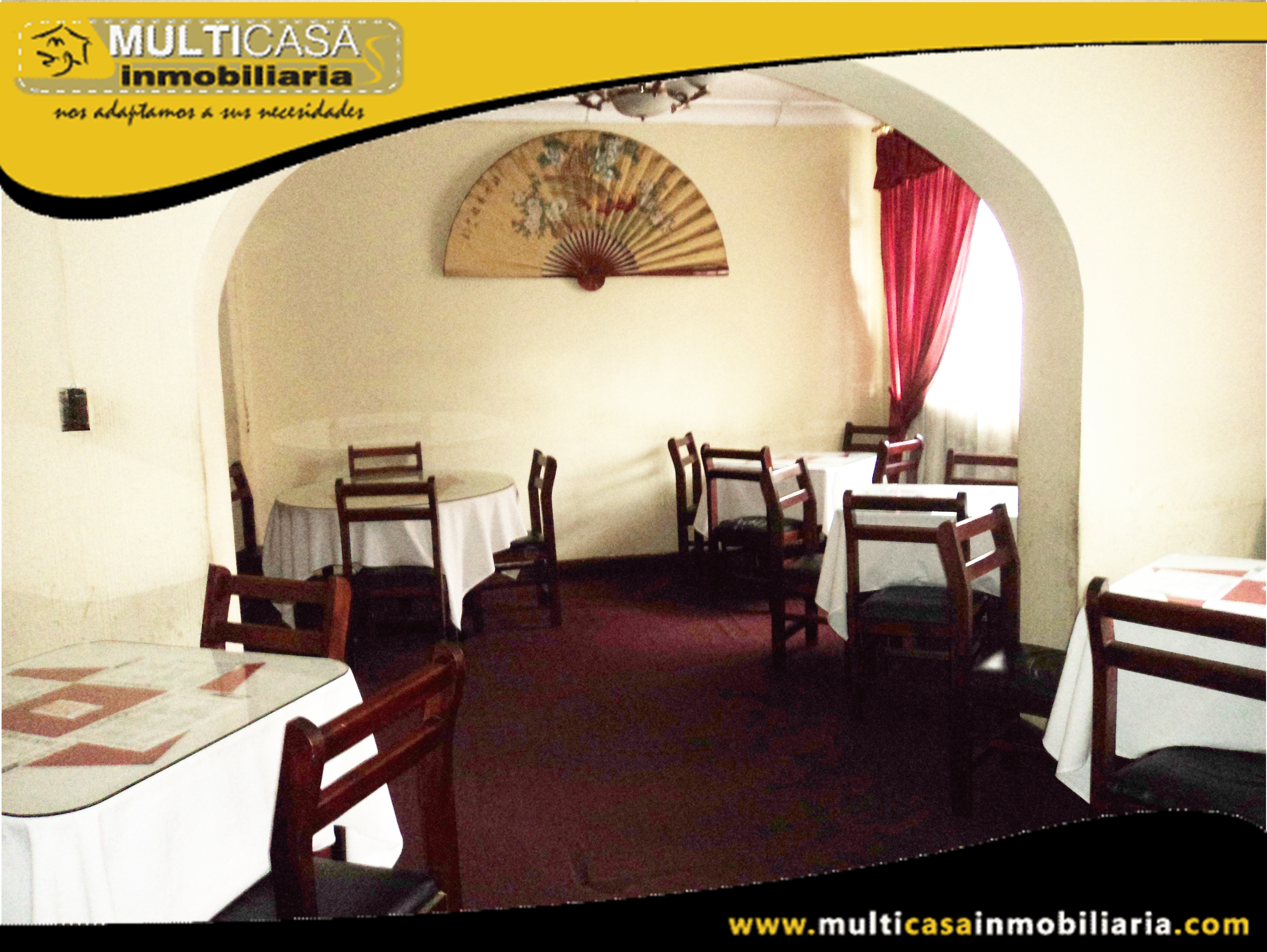 Casa en Venta con Local comercial a Crédito Sector Centro de la Ciudad Cuenca-Ecuador