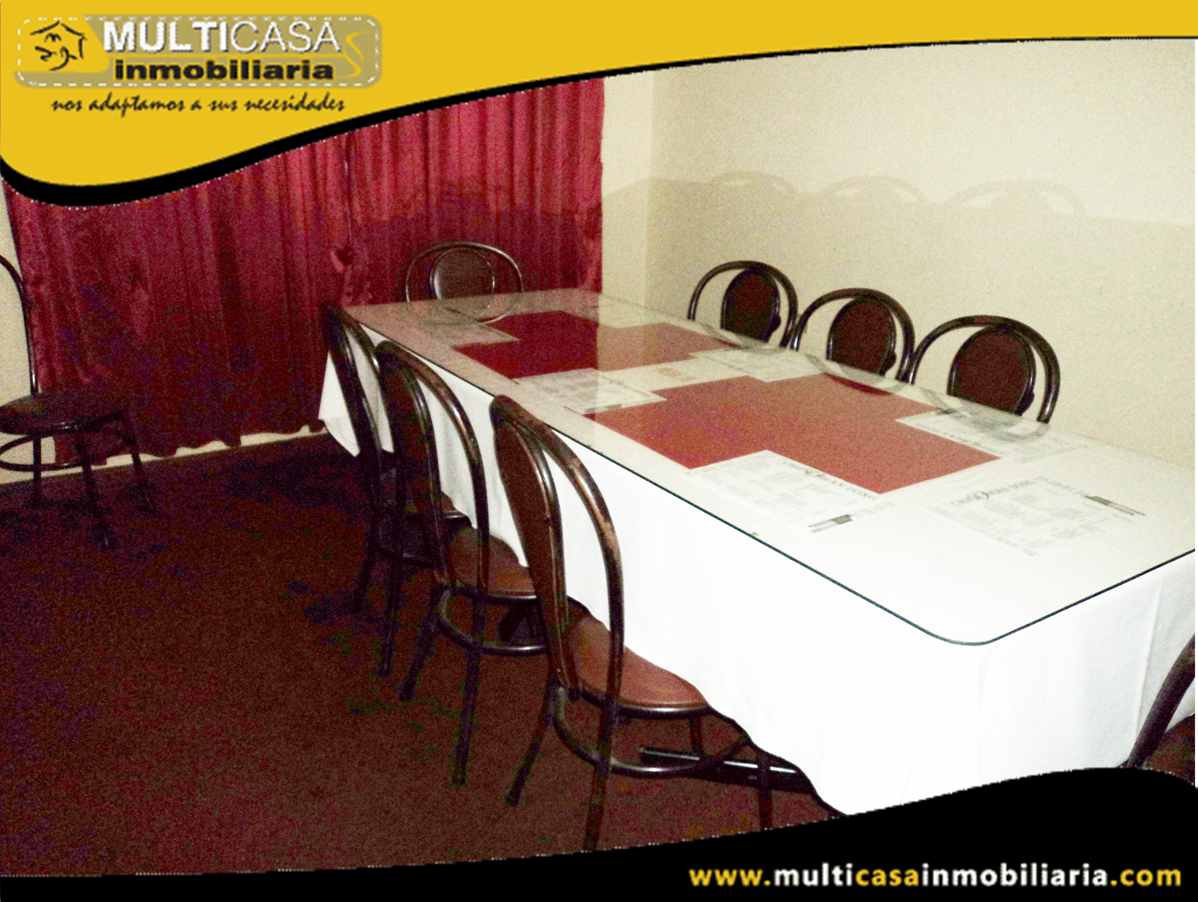 Casa con Local Comercial a Crédito Sector Centro de la Ciudad Cuenca-Ecuador
