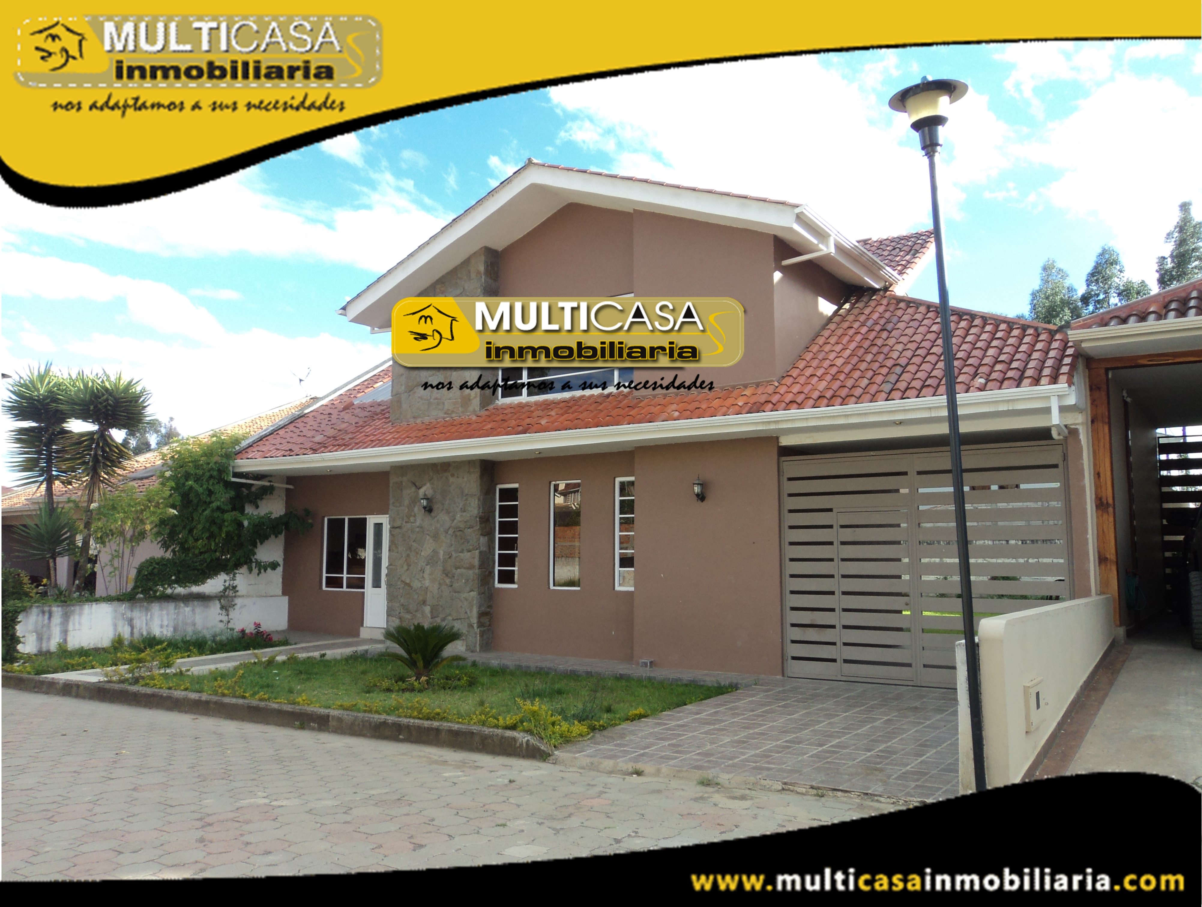 Casa en Venta a Crédito de Tres dormitorios Sector Ordoñez Lasso Cuenca-Ecuador