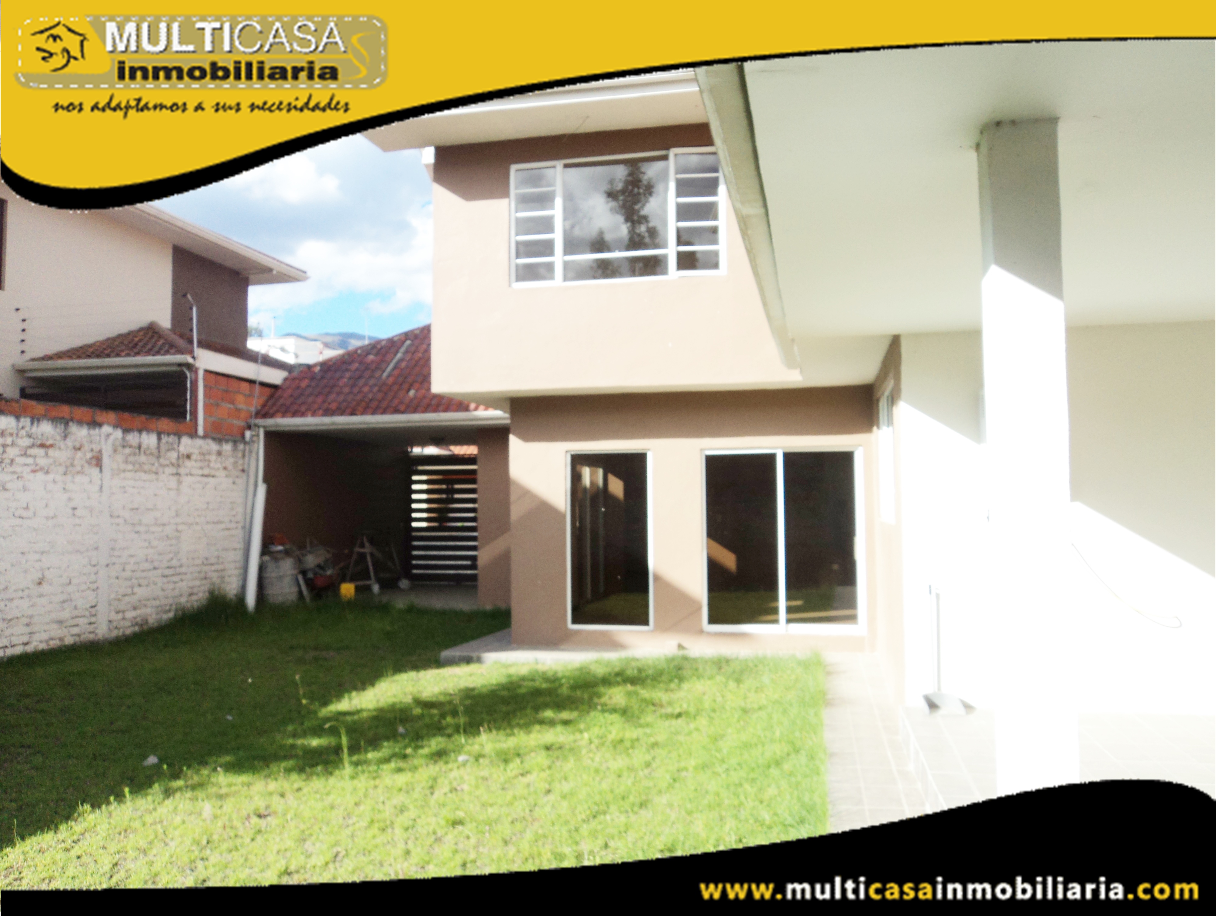 Casa en Venta de Lujo a Crédito Sector Ordoñez Lasso Cuenca-Ecuador