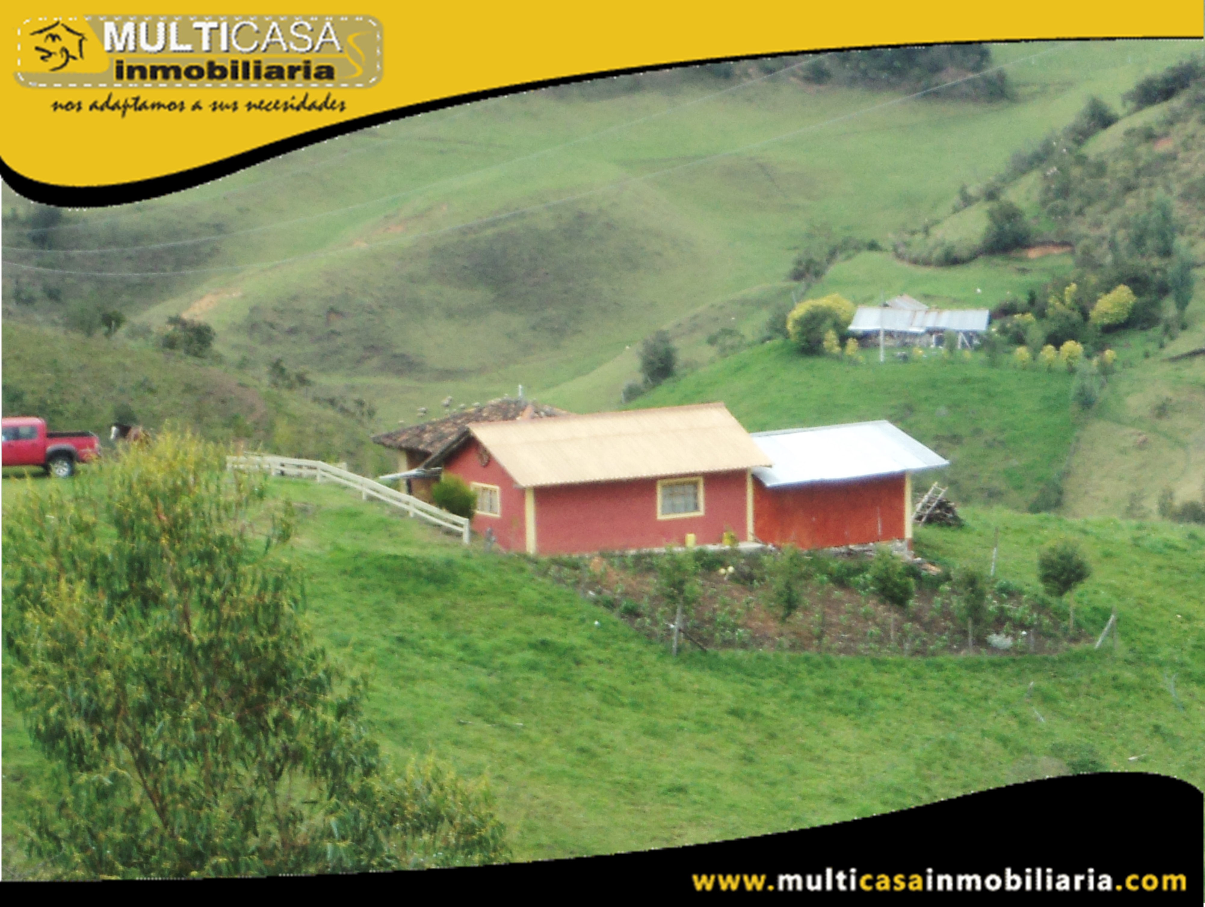 Hacienda en Venta bañada en Agua Sector Tarqui-Atucloma Cuenca-Ecuador