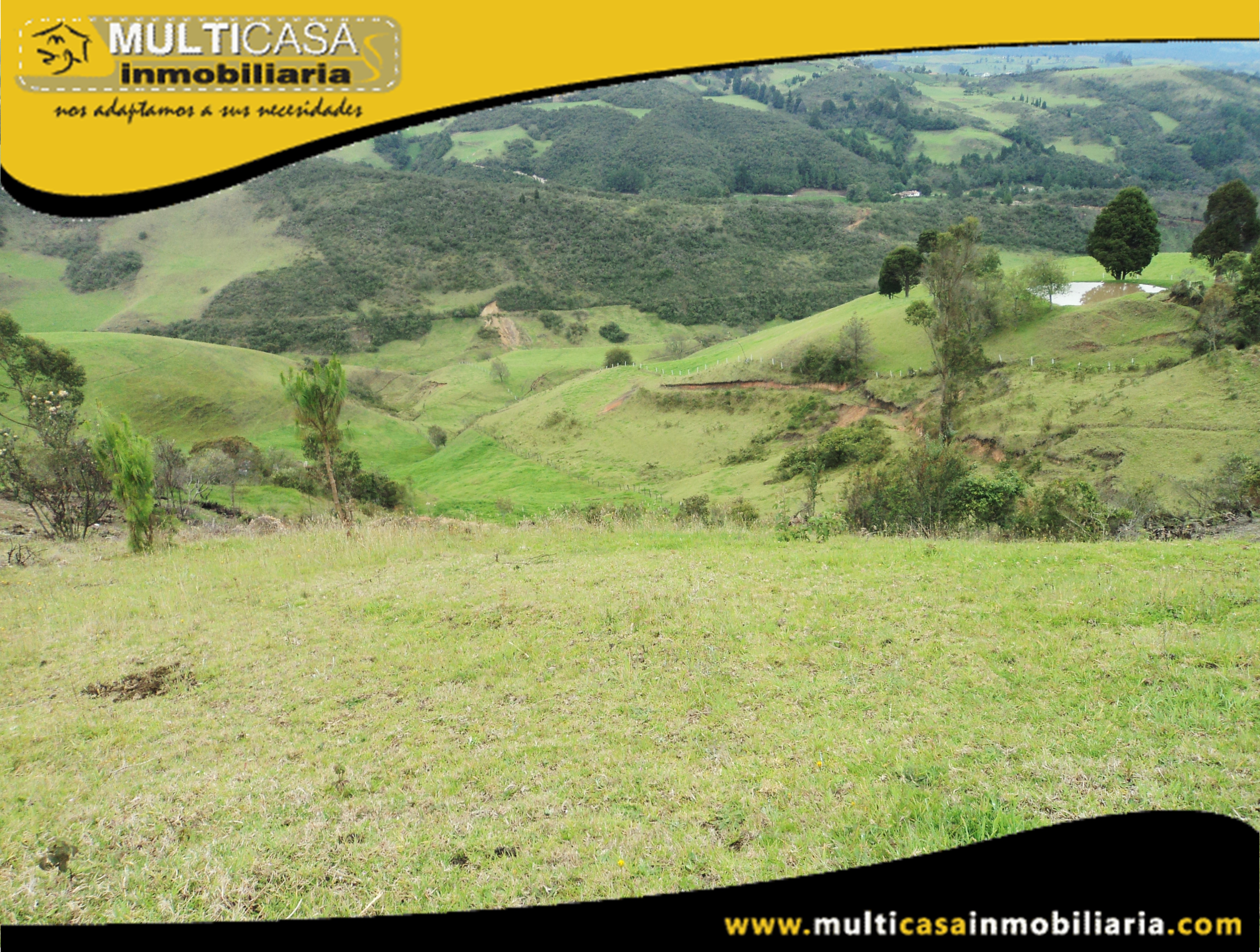 Hacienda en Venta a Crédito Sector Tarqui-Atucloma Cuenca-Ecuador