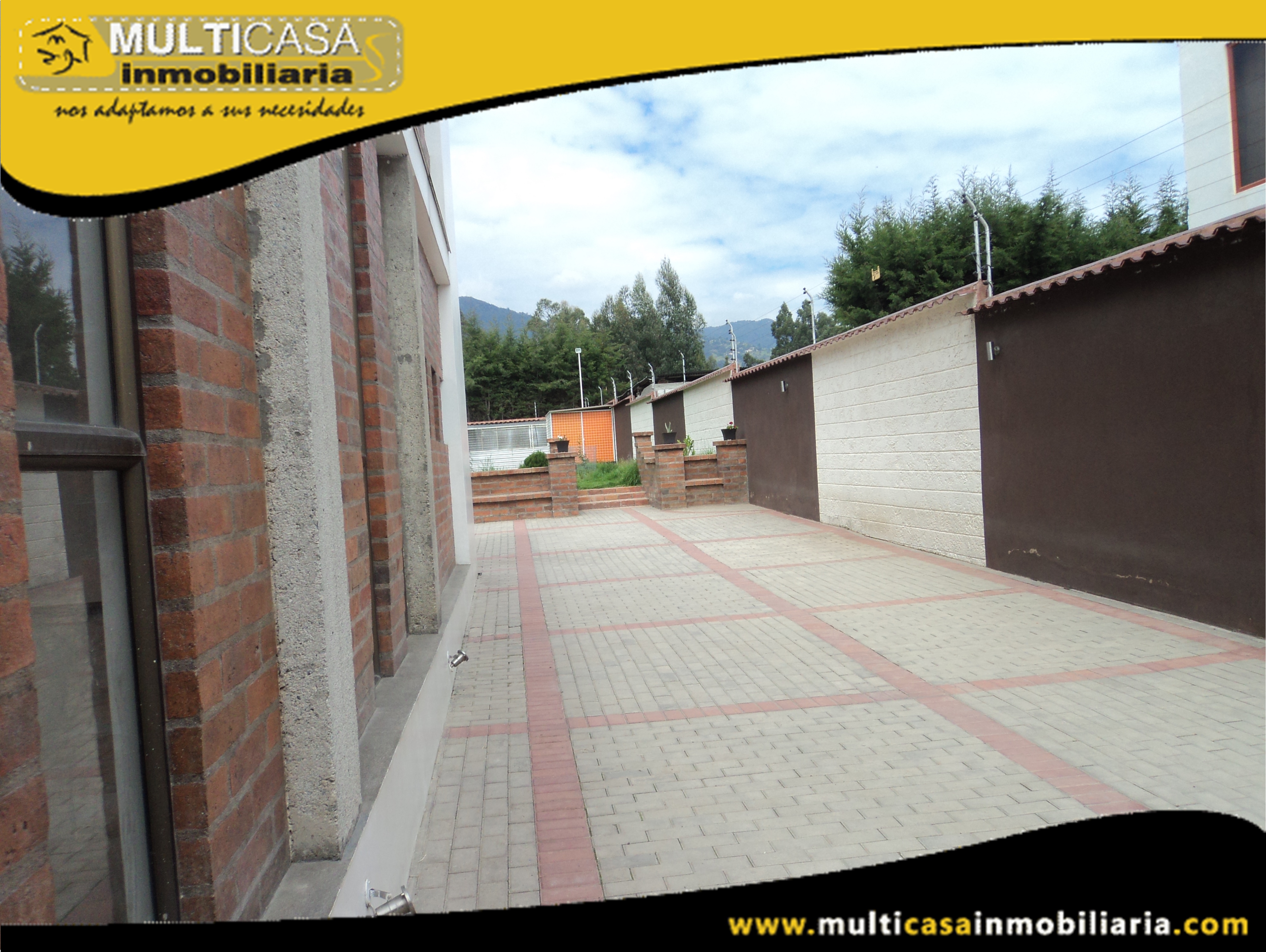 Propiedad Comercial en Venta con salón de eventos y oficinas  a Crédito Sector Misicata Cuenca-Ecuador