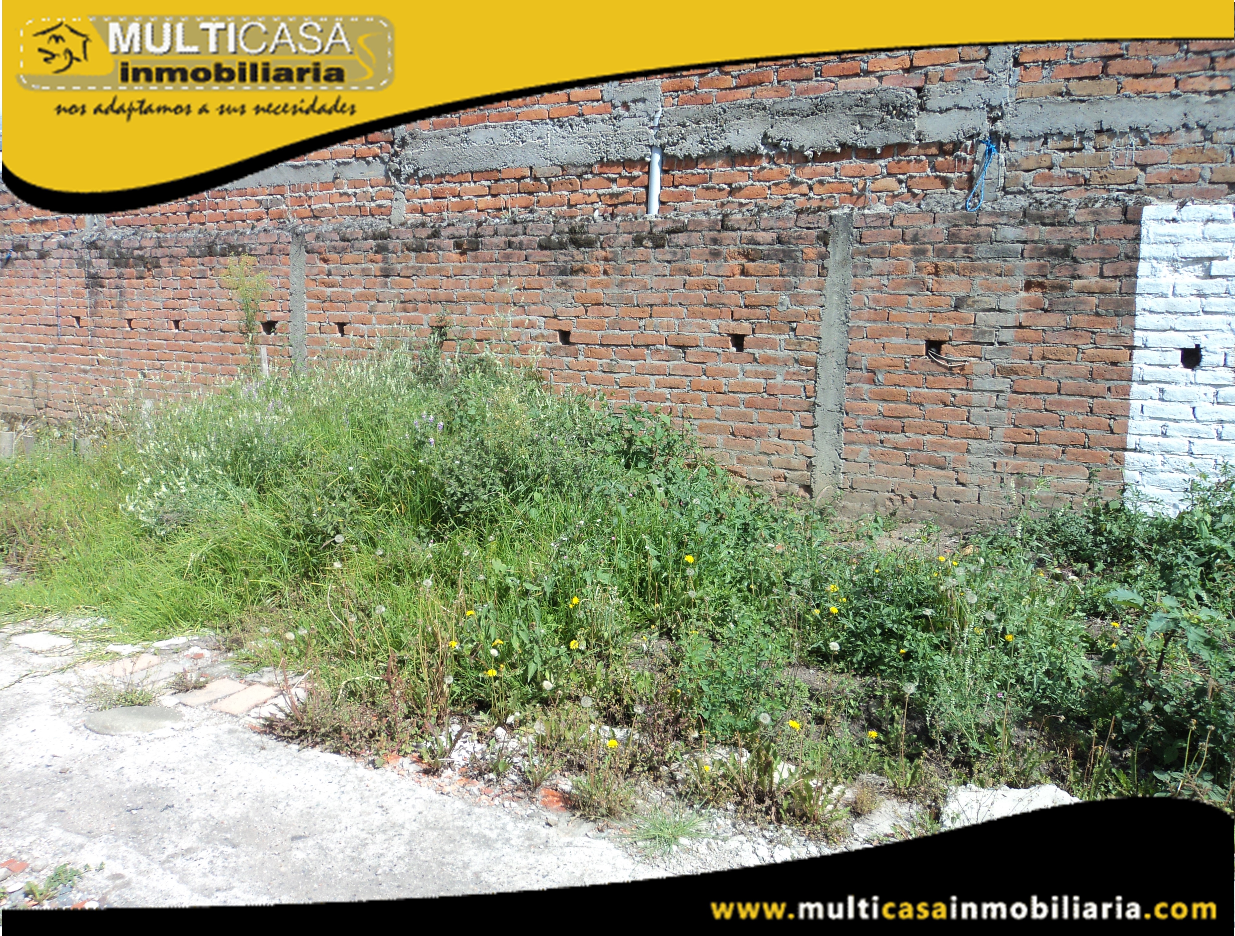 Sitio con Casa en Venta a Crédito Sector Coral Centro Cuenca-Ecuador