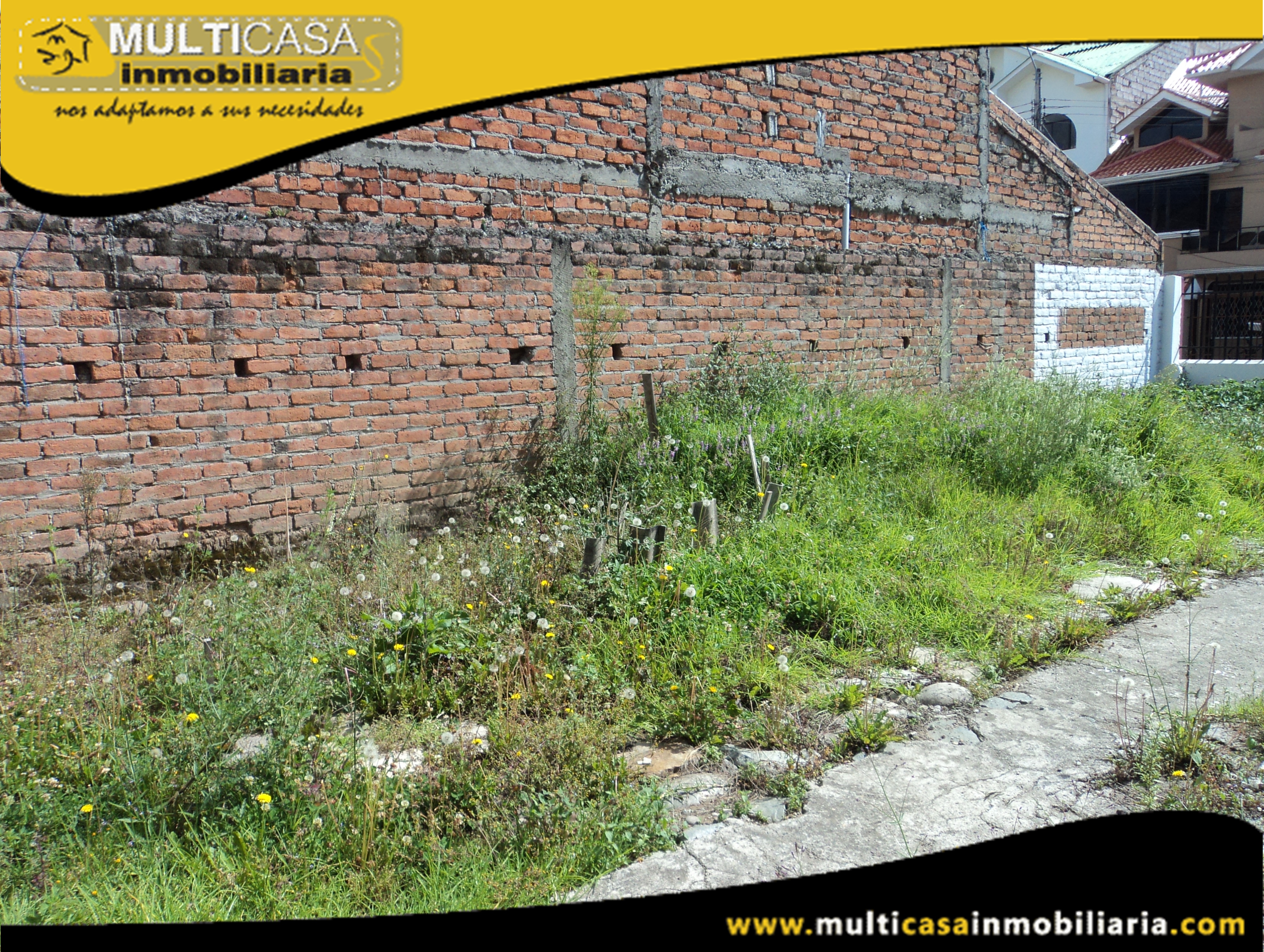 Sitio con Casa en Venta a Crédito Sector Coral Centro Cuenca-Ecuador