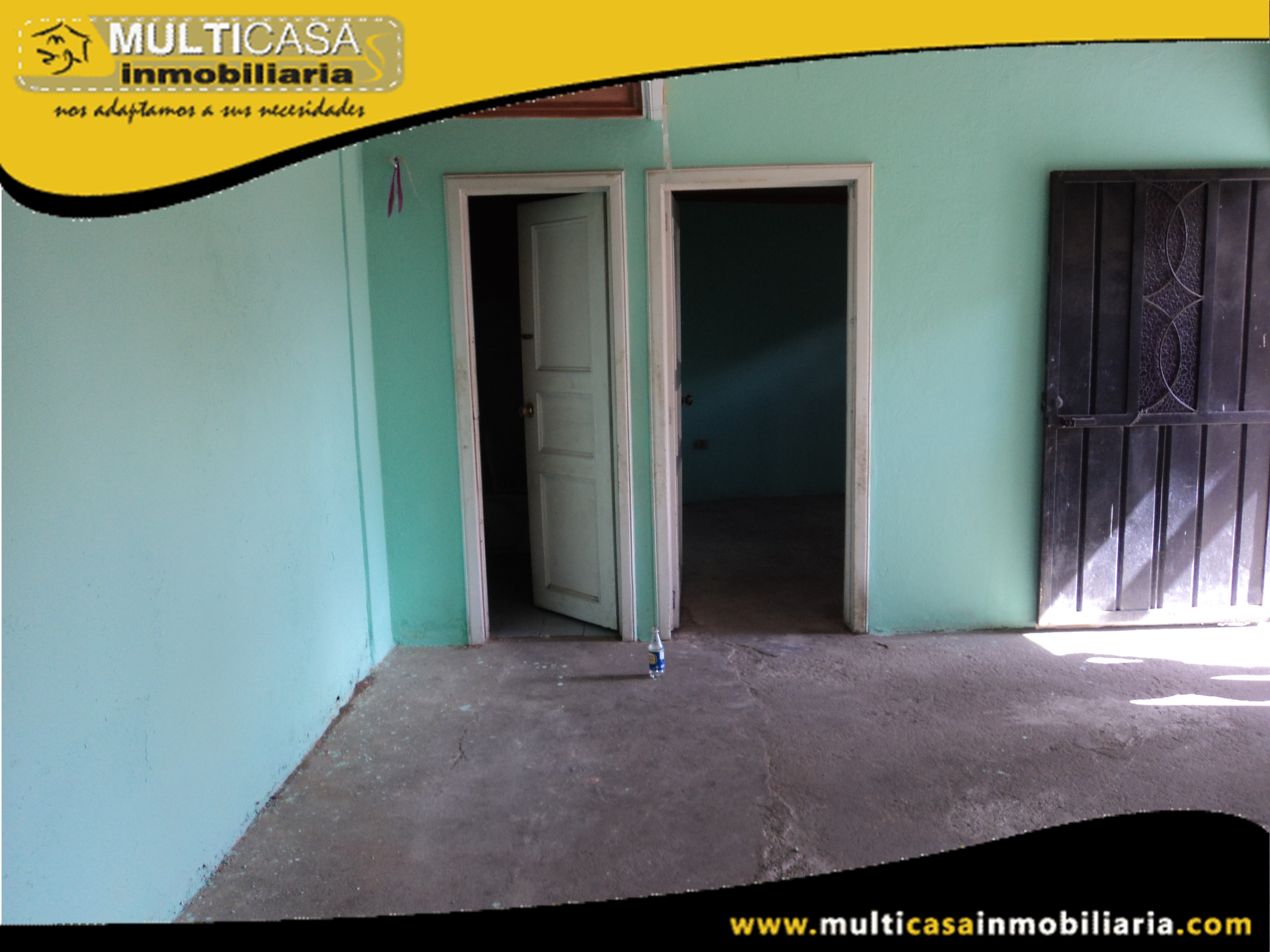 Sitio con Casa en Venta a Crédito Sector Coral Centro Cuenca-Ecuador