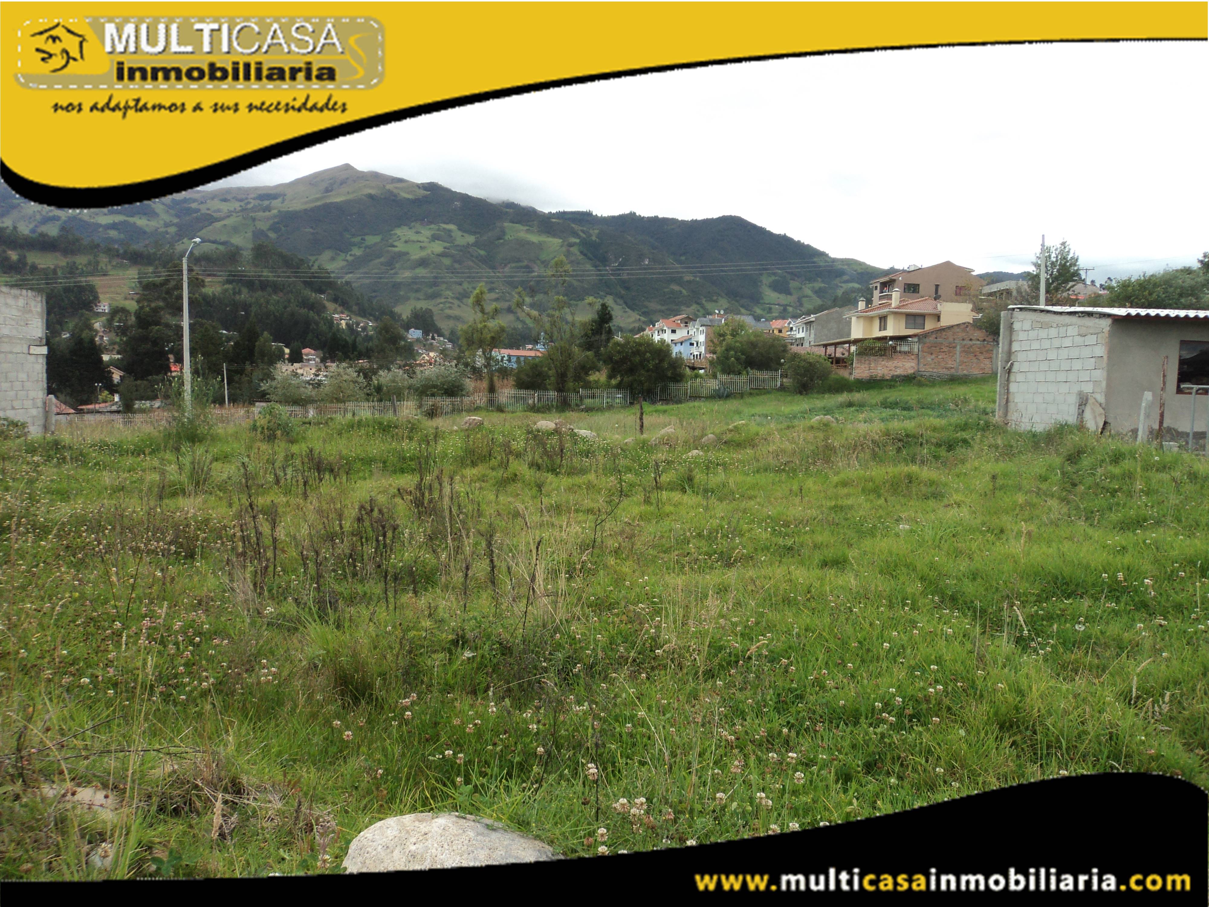 Dos Lotes de Venta con todas las obras Sector Misicata Cuenca - Ecuador