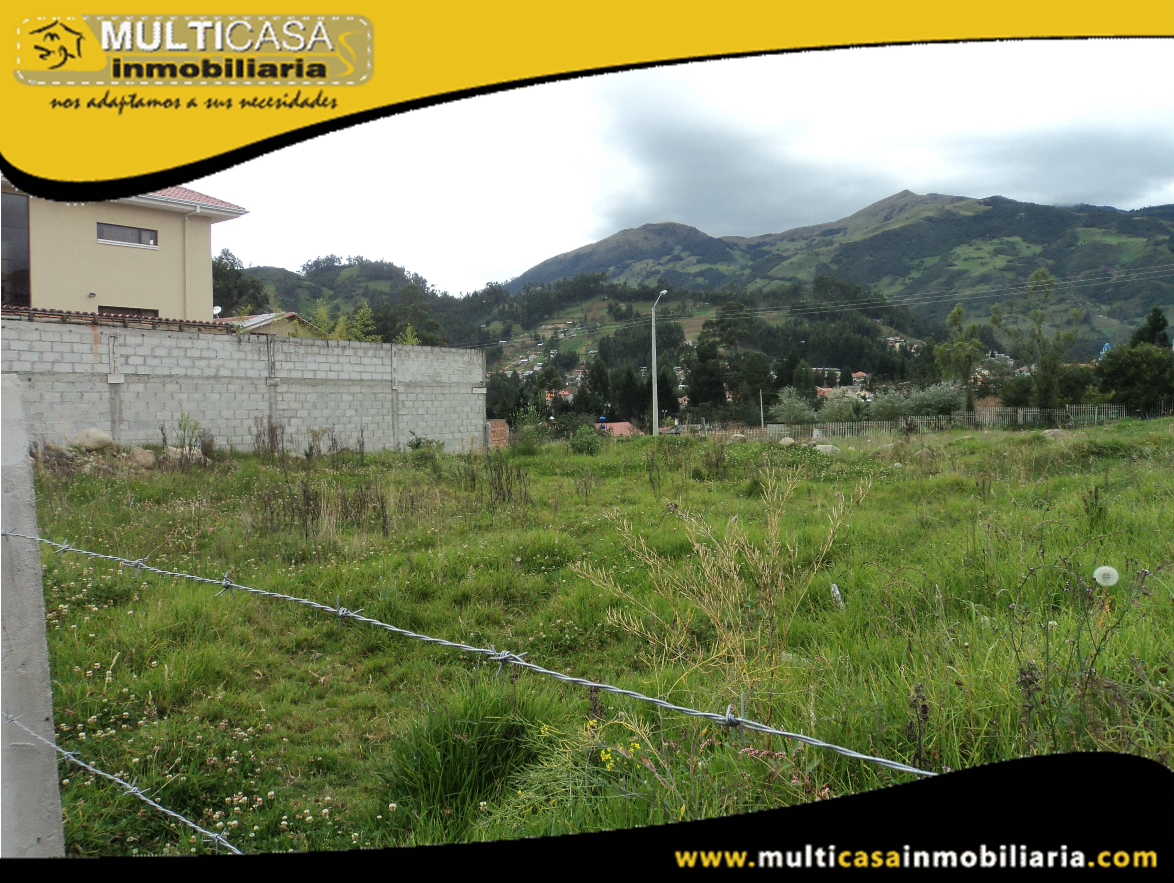 Dos Lotes de Venta con todas las obras Sector Misicata Cuenca - Ecuador