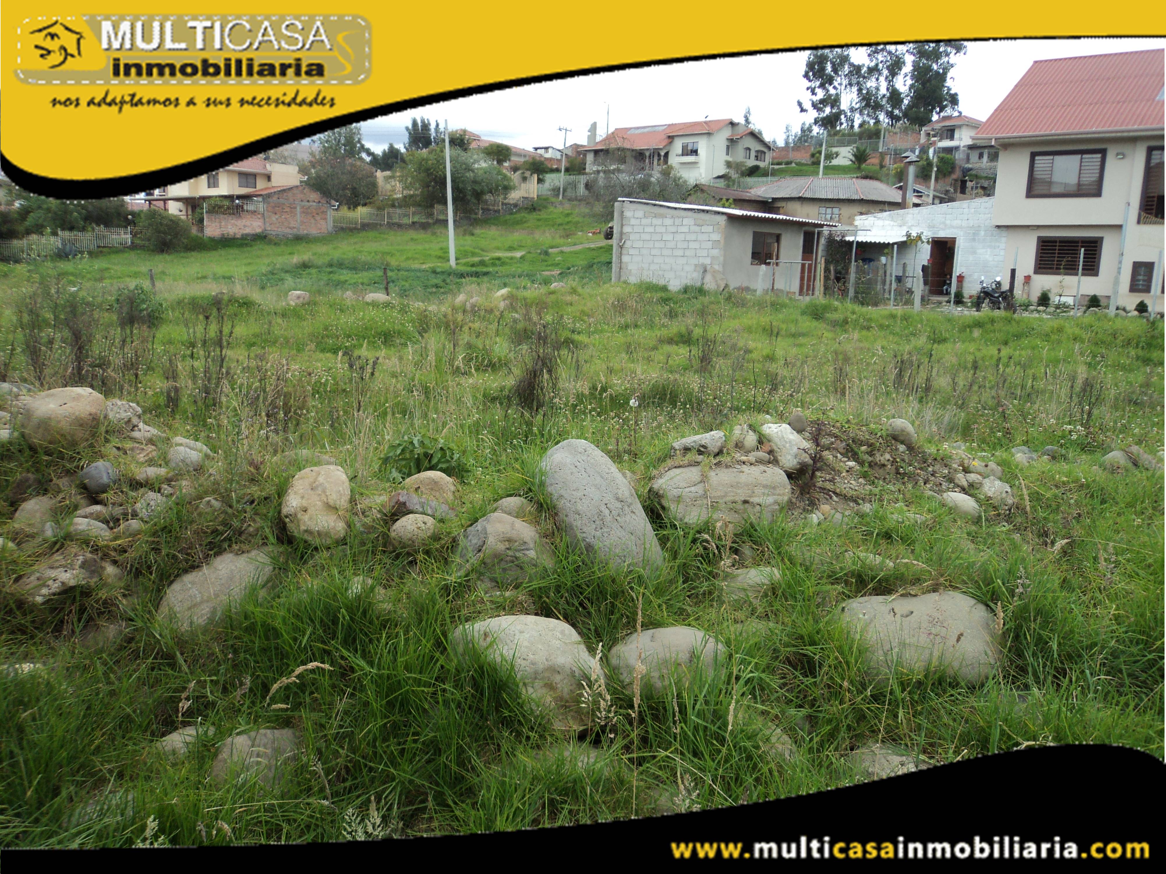 Dos Lotes de Venta con todas las obras Sector Misicata Cuenca - Ecuador