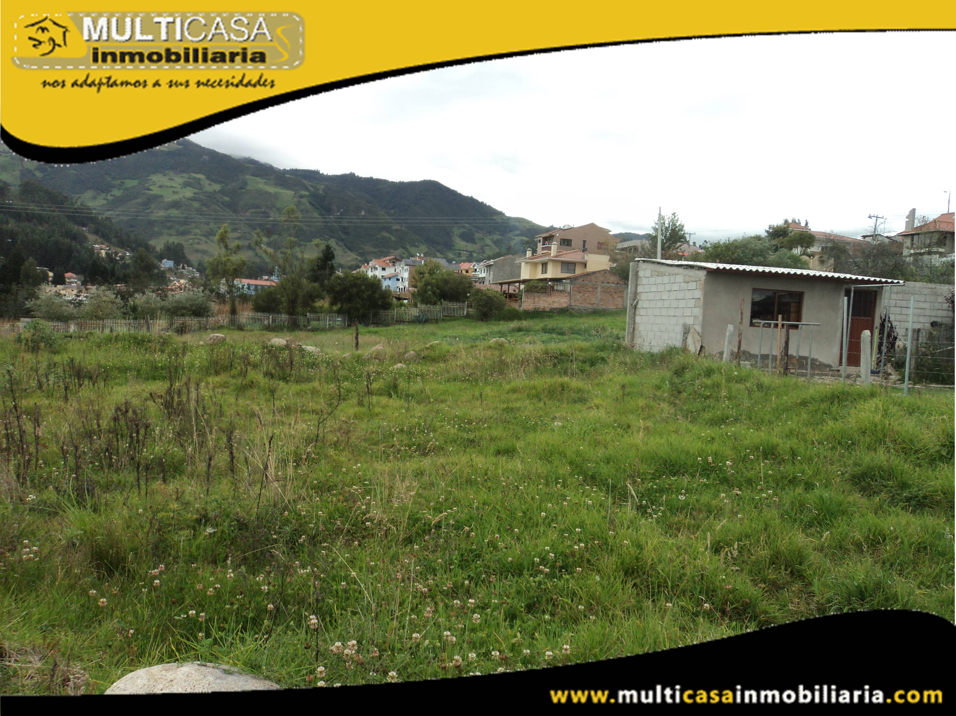Dos Lotes de Venta con todas las obras Sector Misicata Cuenca - Ecuador