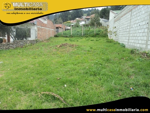 Sitio en Venta de Oportunidad a Crédito Sector Misicata Cuenca-Ecuador